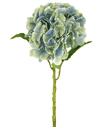 Hortensia artificial 55 cm azul