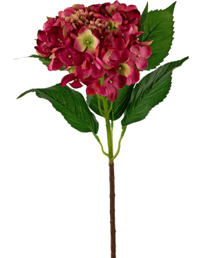 Hortensia artificial 61 cm rosa