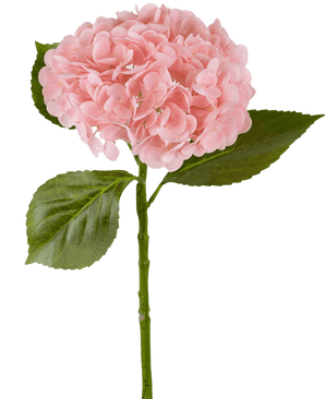 Hortensia artificial "Annabelle" Real Touch Rosa 55cm