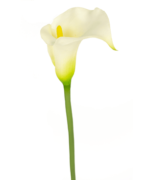 Lirio artificial 84 cm blanco