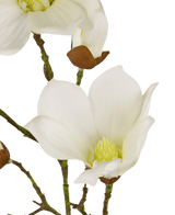 Magnolia Artificial Real Touch Blanco 72cm