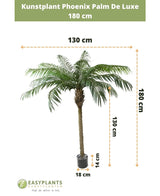 Palmera Datilera artificial Deluxe 180 cm