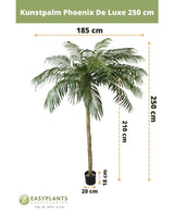 Palmera Datilera artificial Deluxe 250 cm