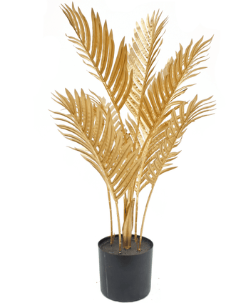 Palmera artificial Areca dorada 80 cm