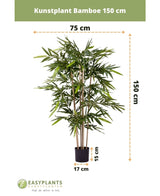 Planta artificial Bambú 150 cm