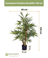 Planta artificial Bambú Buda 120 cm