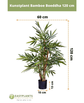 Planta artificial Bambú Buda 120 cm