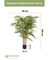 Planta artificial Bambú Deluxe 150 cm