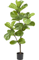 Planta artificial Ficus Planta de tabaco Deluxe 125 cm