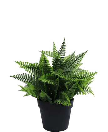 Planta artificial Helecho en maceta 23 cm UV