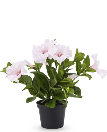 Planta artificial Petunia 25 cm rosa