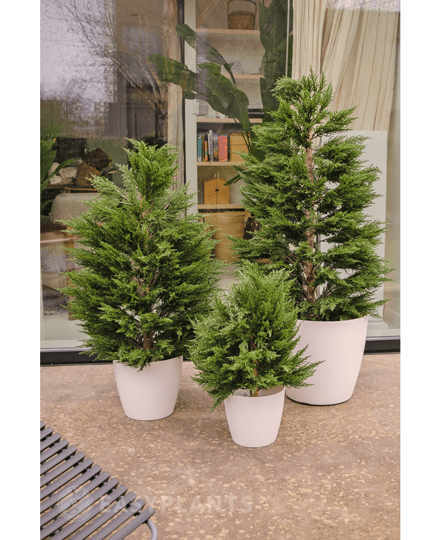 Planta artificial Pino Conífera deluxe 120 cm UV