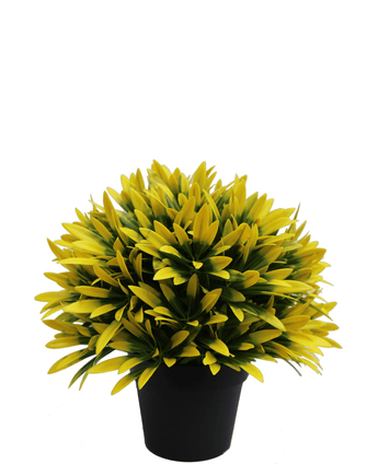 Planta artificial Sol amarillo en maceta 22 cm UV