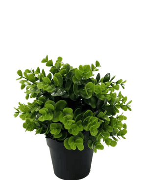 Planta artificial Verde en maceta 22 cm UV