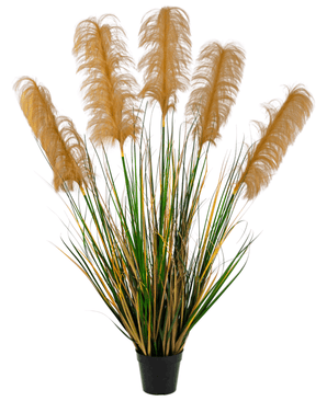 Planta artificial silvestre Juncos Pampa 120 cm