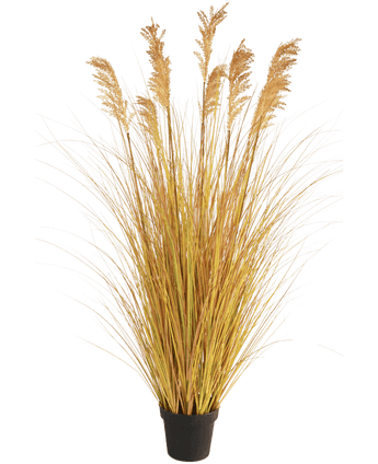 Planta artificial silvestre Juncos Sorgo 150 cm