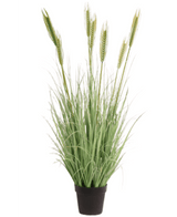 Planta artificial silvestre Juncos Verde 130 cm