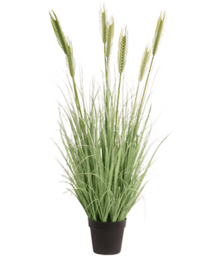 Planta artificial silvestre Juncos Verde 130 cm