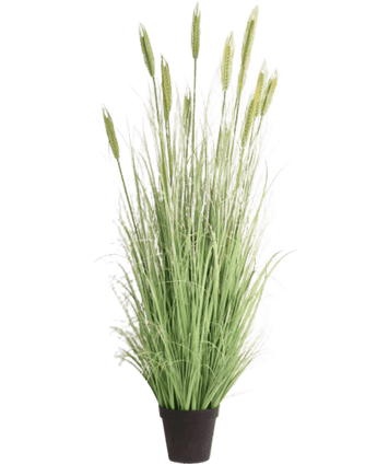 Planta artificial silvestre Juncos Verde 180 cm