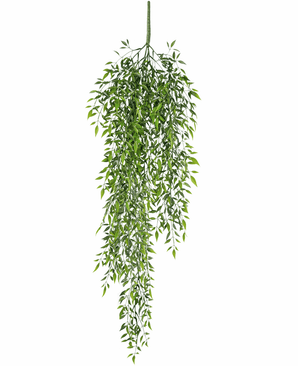 Planta colgante artificial Bambú 90 cm