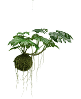 Planta colgante artificial Monstera Deluxe 60 cm