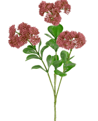 Rama artificial Sedum 56 cm rosa