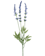 Rama artificial flor Lavanda 66 cm azul