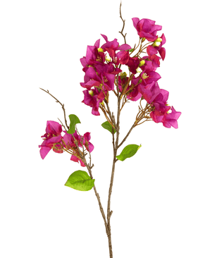 Rama de flor artificial Buganvilla 90 cm púrpura