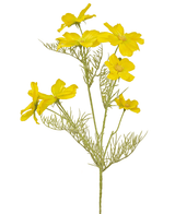 Ramo de flor artificial Cosmos 74 cm amarillo