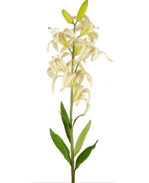 Ramo de flor artificial Lirio martagón 78 cm rosa