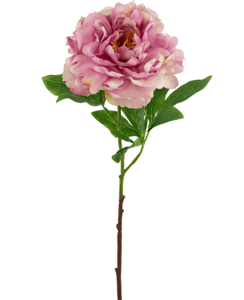 Ramo de flor artificial Peonía 61 cm rosa claro