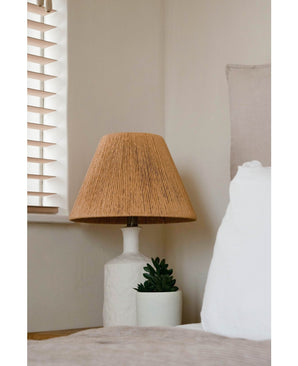 Suculenta artificial Planta del Dinero 20 cm en maceta decorativa blanca