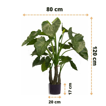Planta artificial Alocasia 120 cm