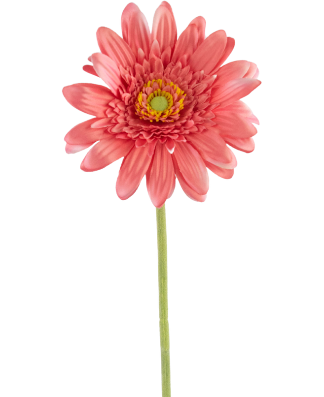 Gerbera artificial 55 cm rosa