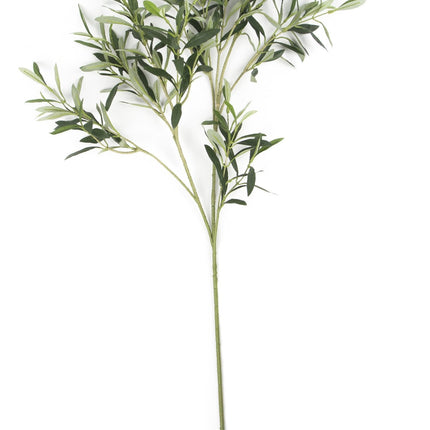 Hoja de olivo artificial 90 cm ignífuga