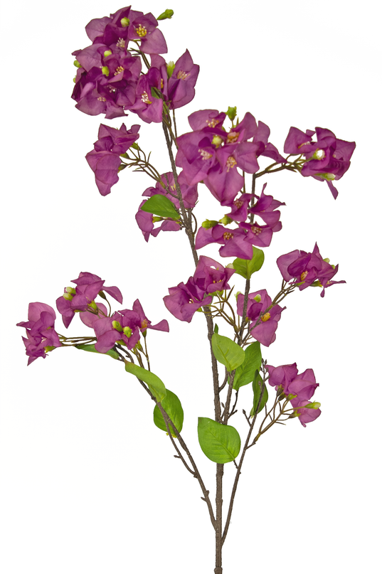 Rama de flor artificial Buganvilla120 cm púrpura