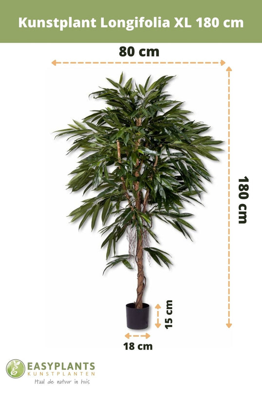 Planta artificial Longifolia Royale 180 cm