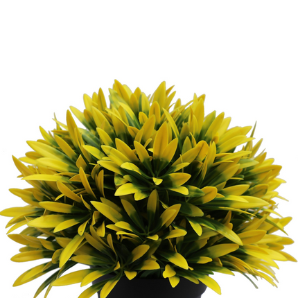 Planta artificial Sol amarillo en maceta 22 cm UV