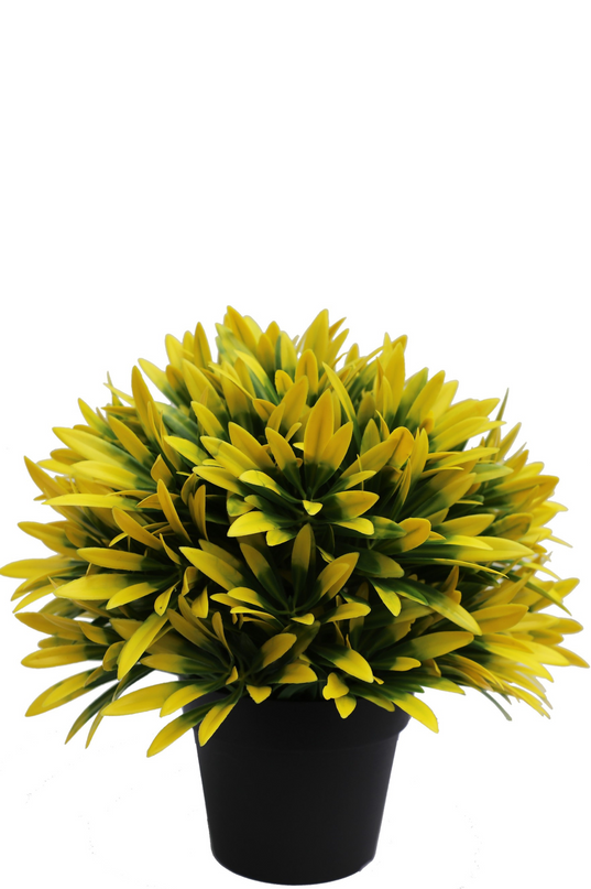 Planta artificial Sol amarillo en maceta 22 cm UV