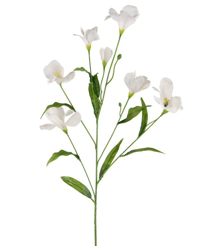 Rododendro artificial Azalea Real Touch Blanco 80cm