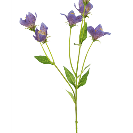 Flor artificial Campanilla 62 cm púrpura