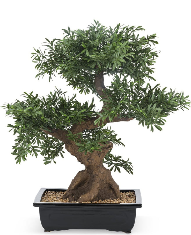 Árbol bonsái artificial 70 cm en maceta