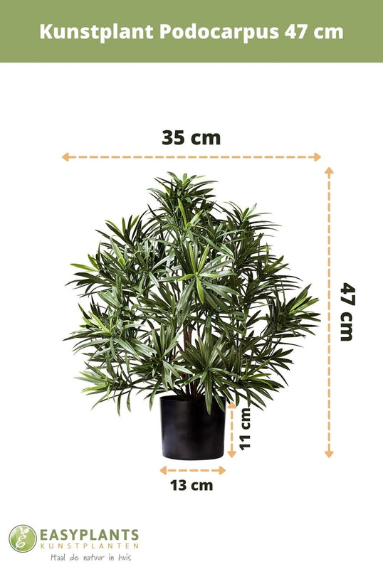Planta artificial Podocarpus 47 cm