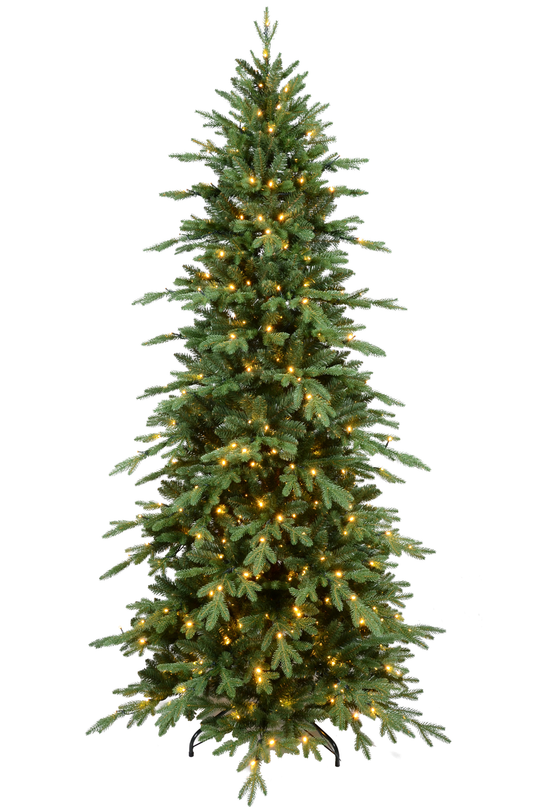 Árbol de Navidad artificial de alta calidad Vigeland slim 210 cm 430-LED