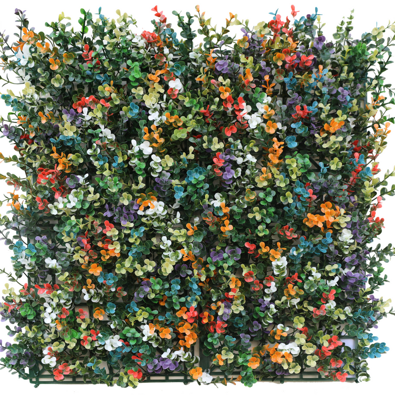 Jardín vertical Boj multicolor 50x50 cm UV