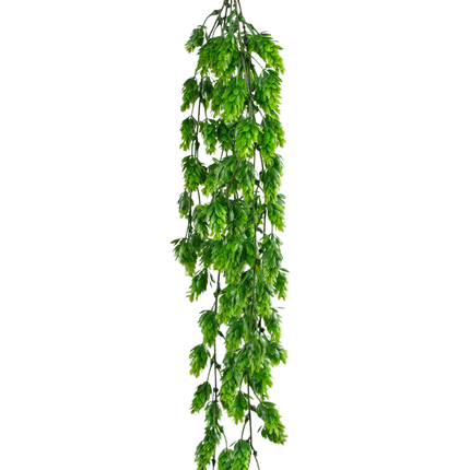 Planta colgante artificial Lúpulo 80 cm UV