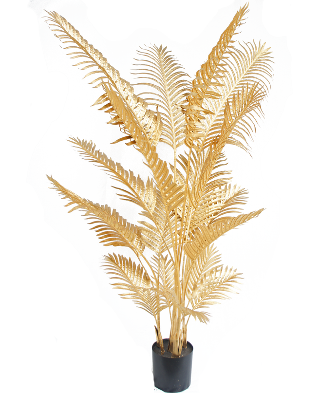 Palmera artificial Areca dorada 180 cm