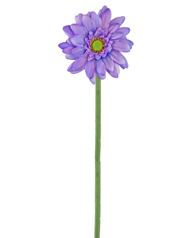Flor artificial mini Gerbera 47 cm lila