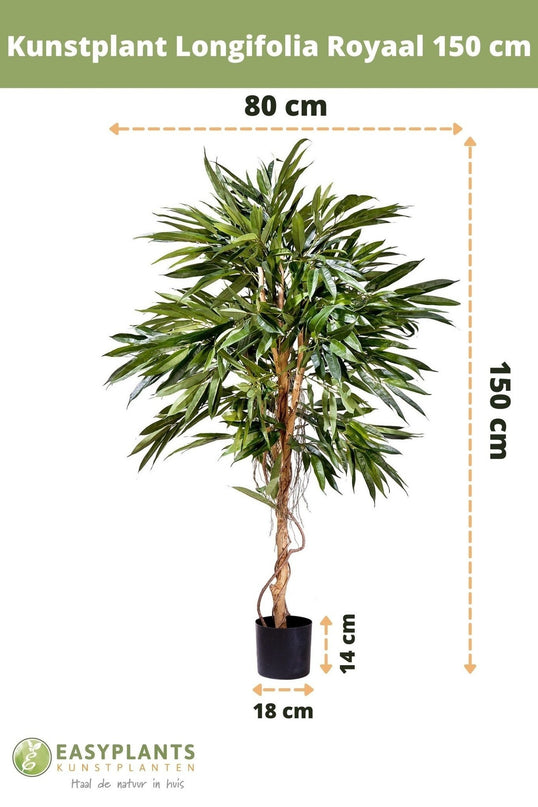 Planta artificial Longifolia Royale 150 cm