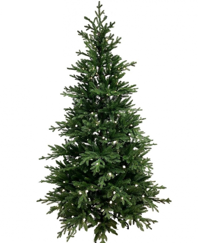 Árbol de Navidad artificial de alta calidad Frydnes 210 cm 350-LED